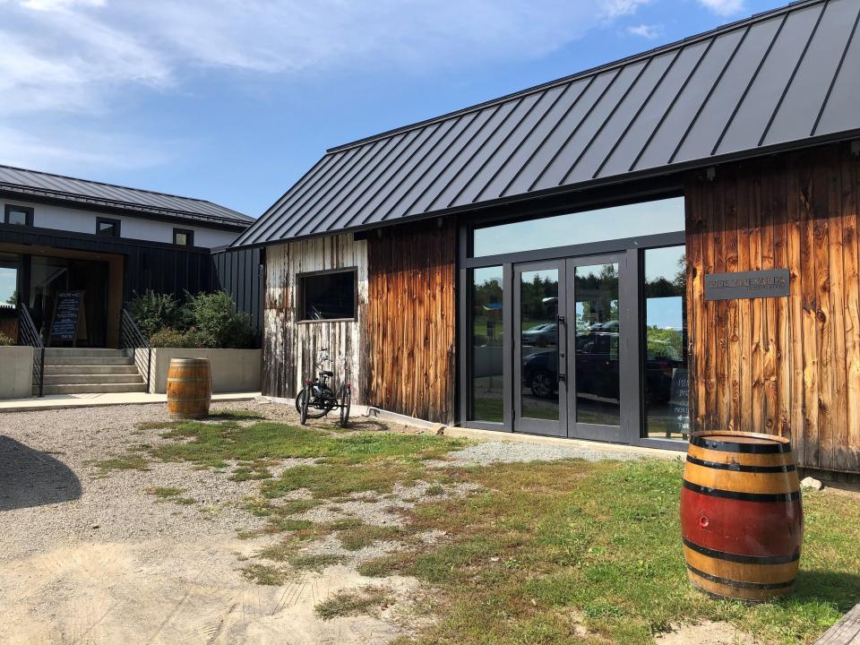 The barn at Weis Vineyards was renovated in 2022, and can now be used year round.