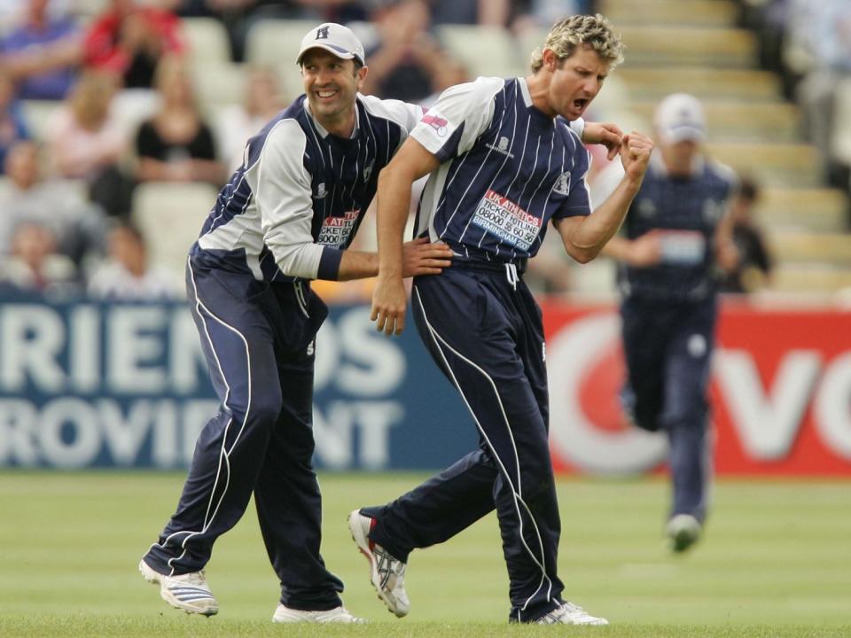 Ian Salisbury during his days as a player (Getty)