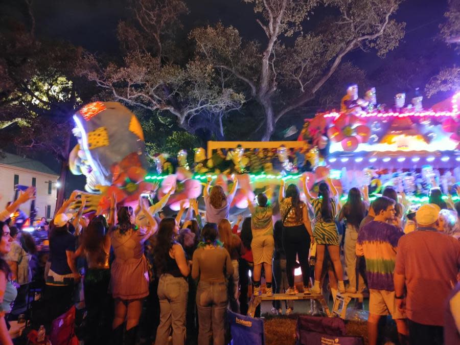 Krewe of Endymion rolls on Saturday, Feb. 10, 2024. (WGNO/Bill Wood)