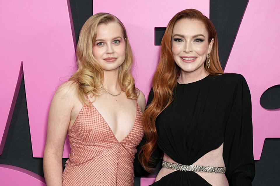 Angourie Rice (left) and Lindsay Lohan (Getty Images for Paramount Pictu)