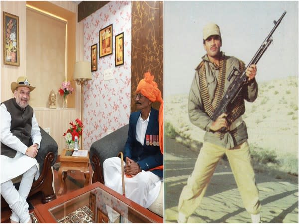  Bhairo Singh Rathore with Amit Shah, Suniel Shetty in 'Border'