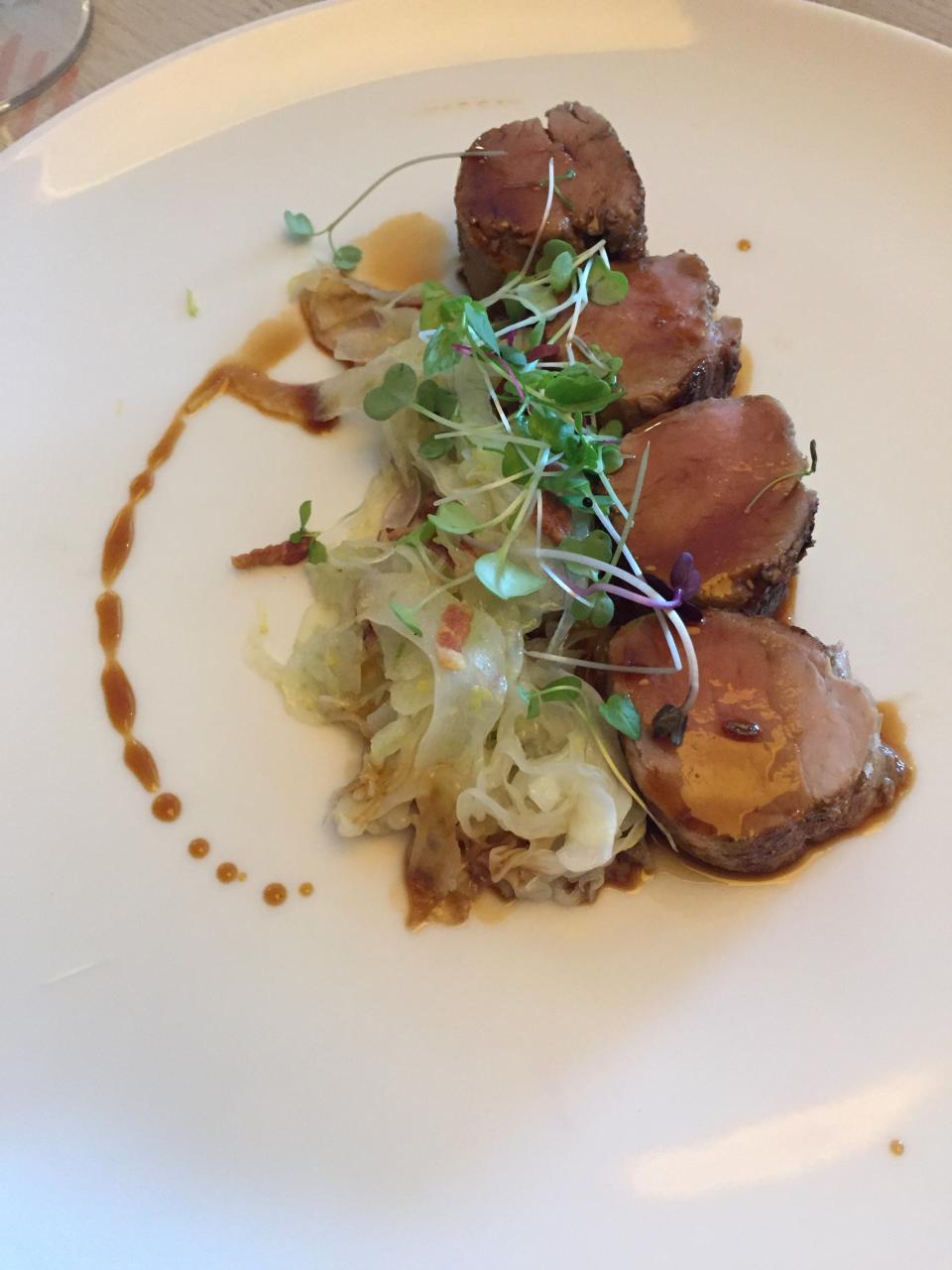 Braised pork fillet. Photo: Yahoo Lifestyle