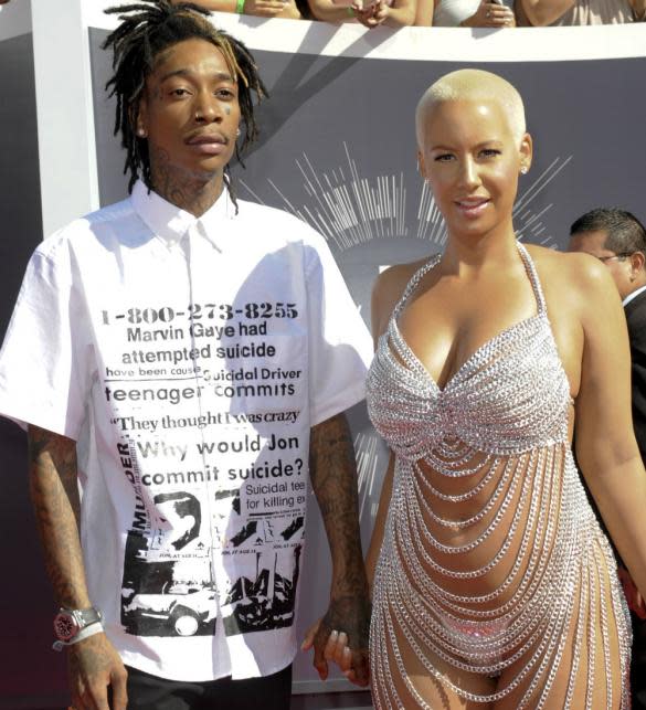 Did Amber Rose Catch Wiz Khalifa In Bed With Twin Sisters Before Filing For Divorce 