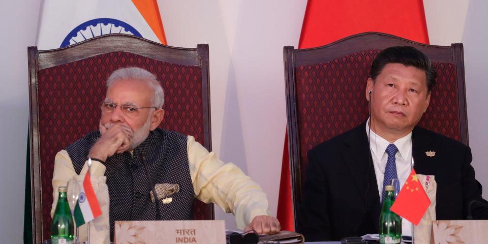 Narendra Modi and Xi Jinping