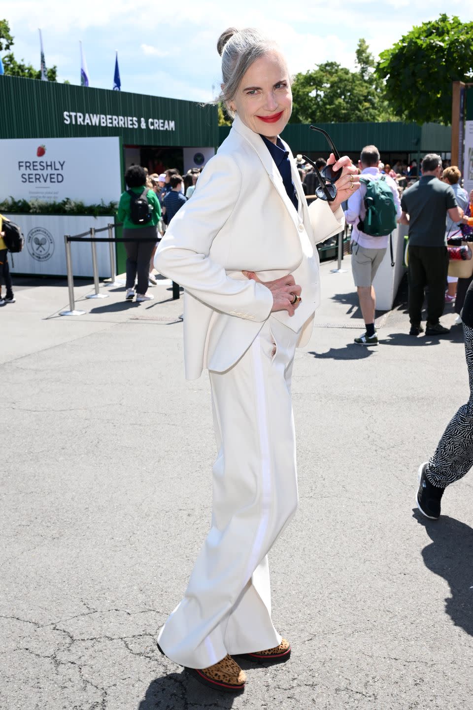 celebrity sightings at wimbledon 2023 day 3