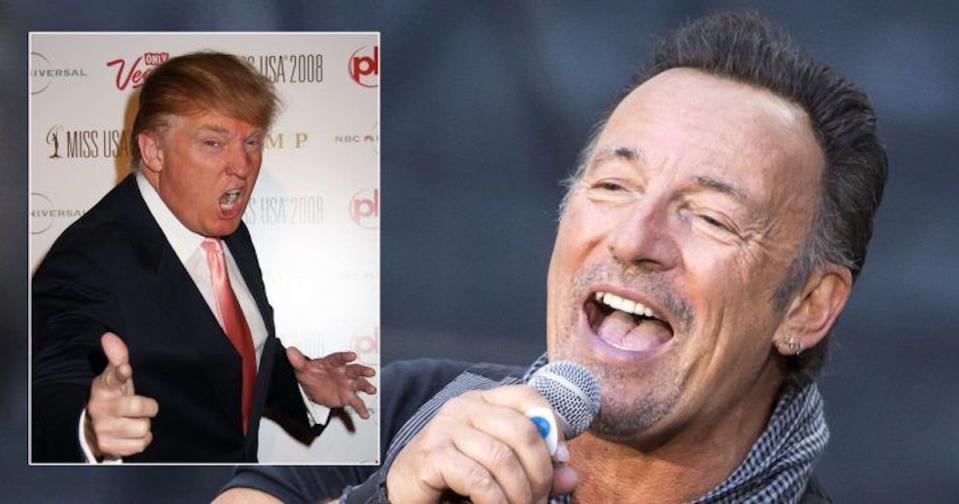 Bruce Springsteen has teamed up with Joe Grushecky on a new anti-Trump track (Photo: WENN/Ben Kriemann/Future Image)