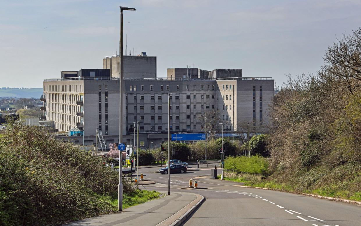 Commander Lambert was working at Derriford Hospital in Plymouth when the incident occurred