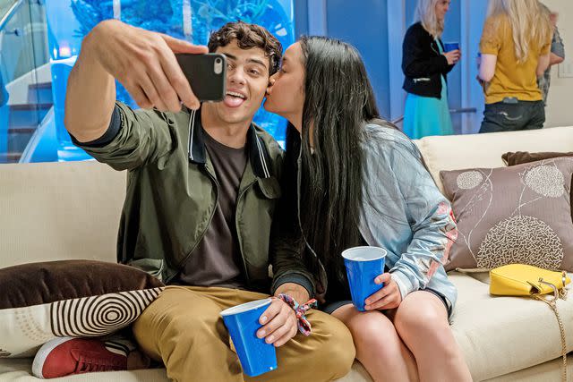 Netflix Noah Centineo and Lana Candor in ‘To All the Boy’s I’ve Loved Before’