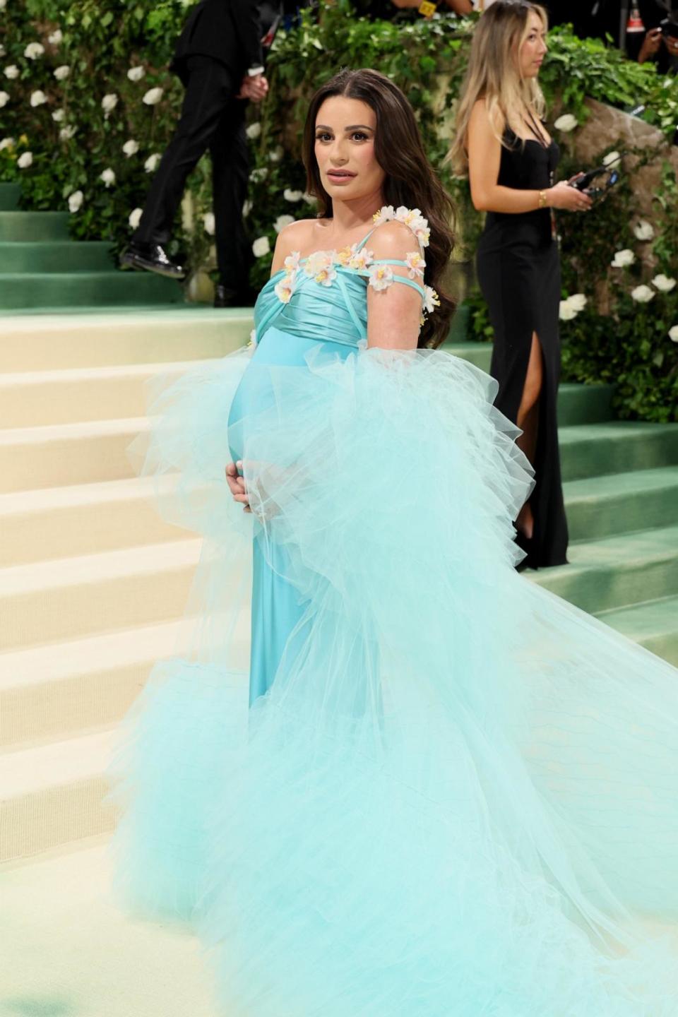 PHOTO: Lea Michele attends The 2024 Met Gala Celebrating 'Sleeping Beauties: Reawakening Fashion' at The Metropolitan Museum of Art on May 6, 2024 in New York. (Dia Dipasupil/Getty Images)