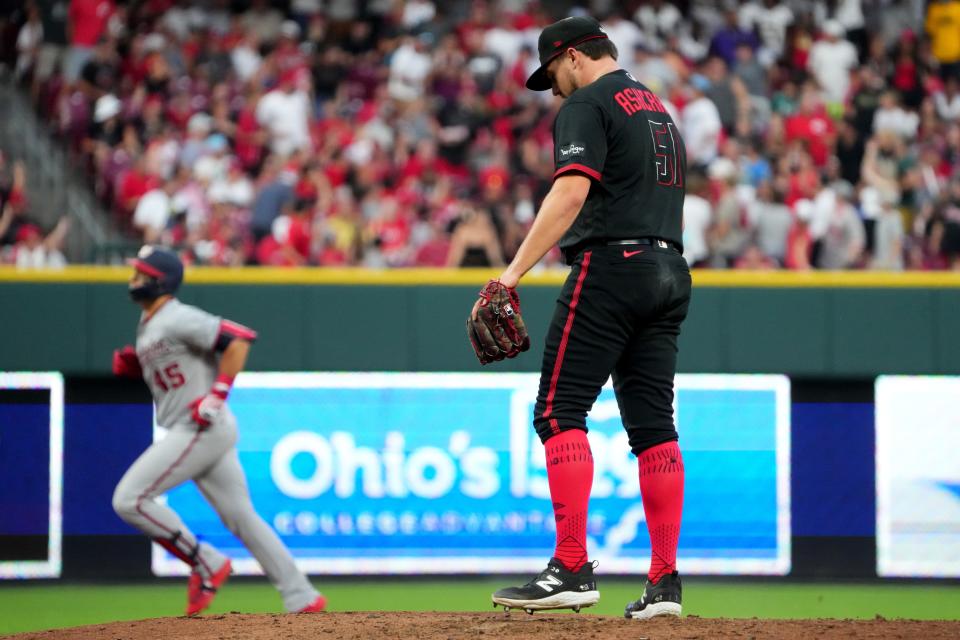 Graham Ashcraft seemed to take Brewers ace Corbin Burnes comments about the Reds needing more than one pitcher  personally. He’s 3-1 with a 2.05 ERA in his last seven starts — including six dominant innings against Burnes and the Brewers in a 1-0 loss out of the break.