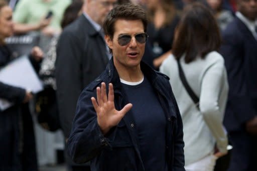 The Church of Scientology denounced as "hogwash" a report that it auditioned candidates to be Tom Cruise's girlfriend, while the star's lawyer branded the claims "tired old lies."