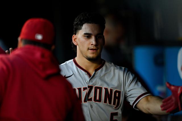 Social media marvels at Diamondbacks' Alek Thomas' catch vs. Rangers:  'Catch of the year