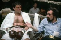 <p>Many regard 1980's <i>Raging Bull</i> as one of Scorsese's best films, but the road to making it was a long one. De Niro always wanted to adapt the autobiography of boxer Jake LaMotta into a movie, but Scorsese was not immediately convinced. </p> <p>"Right before, we'd done <i>Taxi Driver</i>, so I was interested in anything he'd present to me, but ... I wasn't affected by the book at all," <a href="https://ew.com/movies/robert-de-niro-martin-scorsese-talk-raging-bull-at-tribeca-festival-2021l/" rel="nofollow noopener" target="_blank" data-ylk="slk:Scorsese said of De Niro's idea to make the film,;elm:context_link;itc:0;sec:content-canvas" class="link ">Scorsese said of De Niro's idea to make the film,</a> per <em>Entertainment Weekly</em>. </p> <p>Following a Labor Day trip to the Telluride Film Festival in 1978, a "physically and mentally exhausted" Scorsese found himself in a New York City hospital <a href="https://www.vanityfair.com/news/2010/03/raging-bull-201003" rel="nofollow noopener" target="_blank" data-ylk="slk:"bleeding;elm:context_link;itc:0;sec:content-canvas" class="link ">"bleeding </a><a href="https://www.vanityfair.com/news/2010/03/raging-bull-201003" rel="nofollow noopener" target="_blank" data-ylk="slk:from every orifice,";elm:context_link;itc:0;sec:content-canvas" class="link ">from every orifice,"</a> <em>Vanity Fair</em> explained. </p> <p>Doctors told the director that he had ​​no platelets in his blood as a result of the interactions between asthma medicines, other prospective drugs and cocaine — which he was using regularly at the time, the outlet explained. </p> <p>During his recovery, De Niro visited his friend in the hospital and again attempted to pitch the film. Scorsese's health scare provided him with a new perspective that made the film more relatable and appealing to him. </p> <p>"I couldn't understand Bob's obsession with it, until, finally, I went through that rough period of my own," Scorsese said, per <i>Vanity Fair</i>. "I came out the other side and woke up one day alive ... still breathing." </p> <p>De Niro recalled, "Mostly I told him to do it or not do it, that we had to get real. That was the 'Come to Jesus' moment."</p>