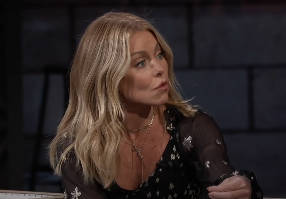 Closeup of Kelly Ripa