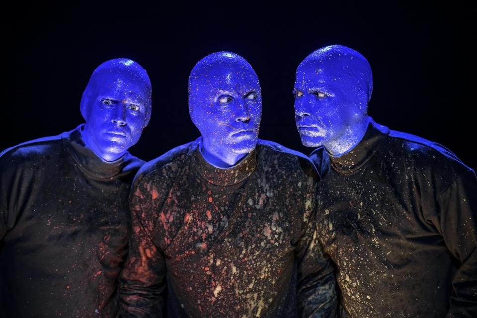 Blue Man Group.