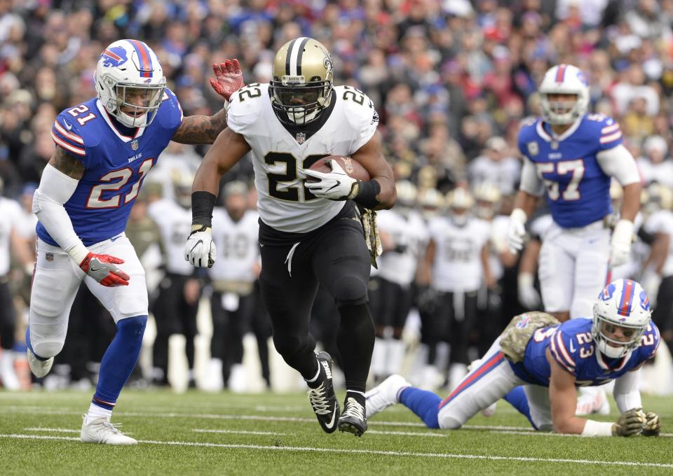 Mark Ingram has another huge game and a look around the rest of the league in Week 10 (AP Foto/Adrian Kraus).