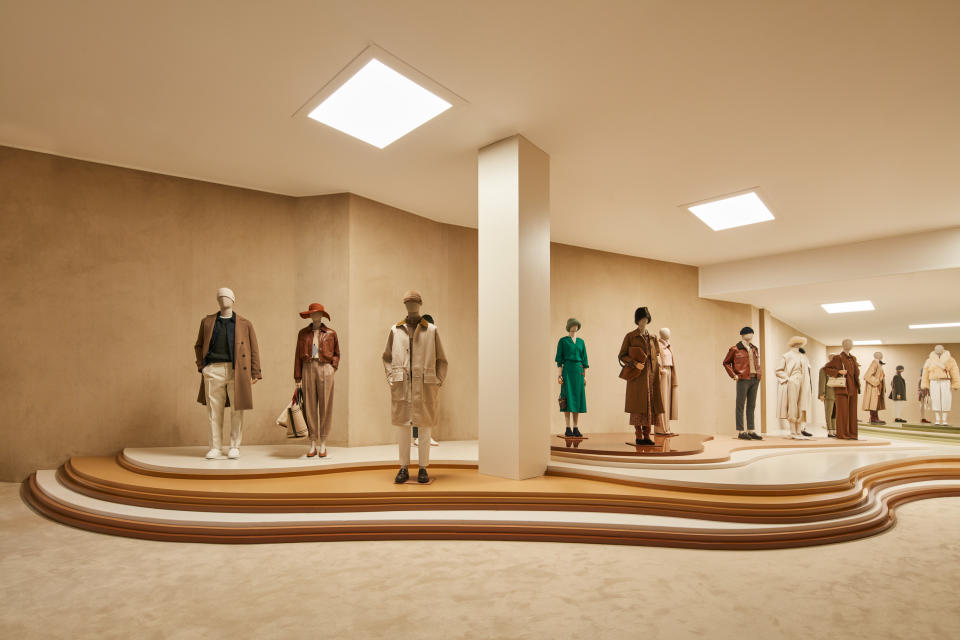 The Loro Piana fall 2023 presentation in Milan.