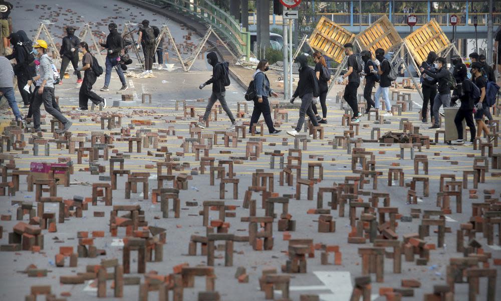 <span>Photograph: Kin Cheung/AP</span>