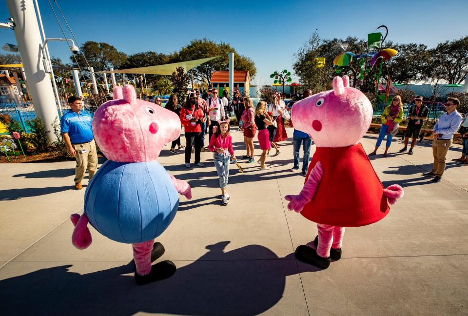 Peppa Pig Theme Park is located just steps away from LEGOLAND Florida Resort in Winter Haven.