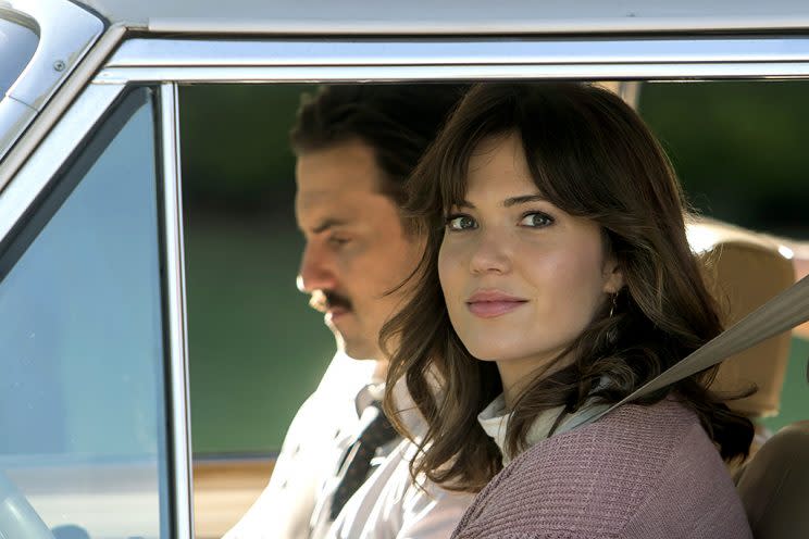 Milo Ventimiglia, Mandy Moore (Credit: Ron Batzdorff/NBC)