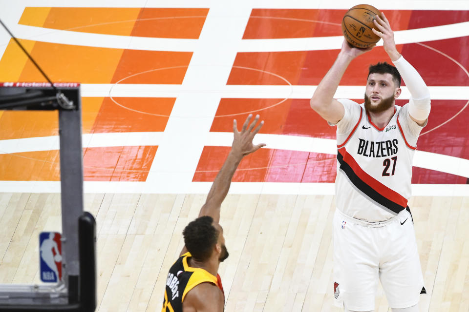 Jusuf Nurkic of the Portland Trail Blazers