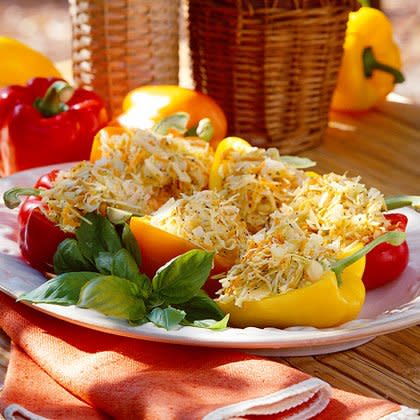 Carrot-and-Cabbage Stuffed Peppers