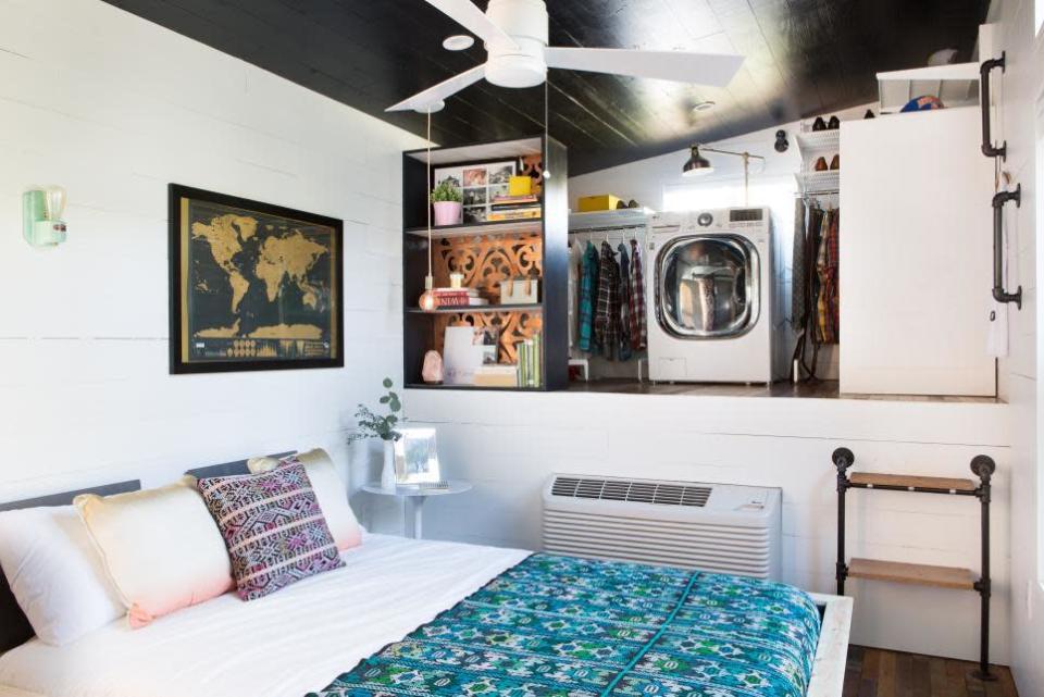 Clever Closet and Laundry Area