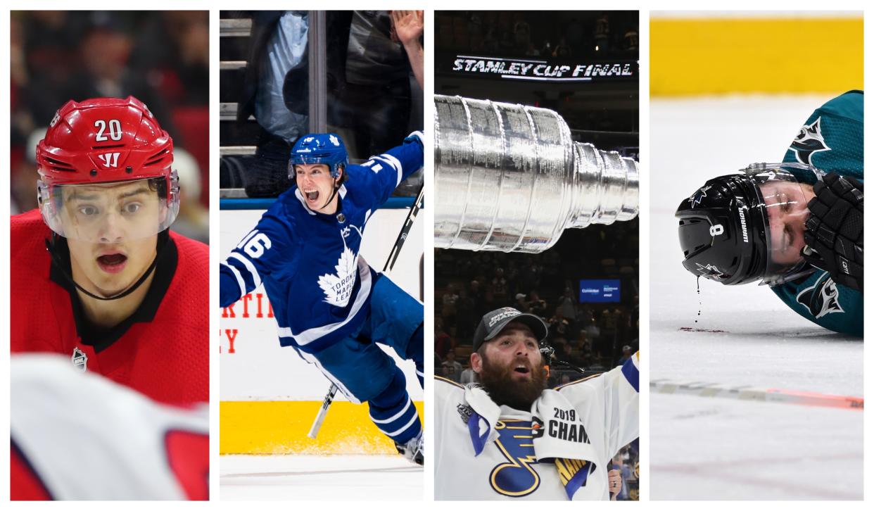 From Gloria to RFA negotiations, 2019 was a wild ride. (NHL/Getty Images)