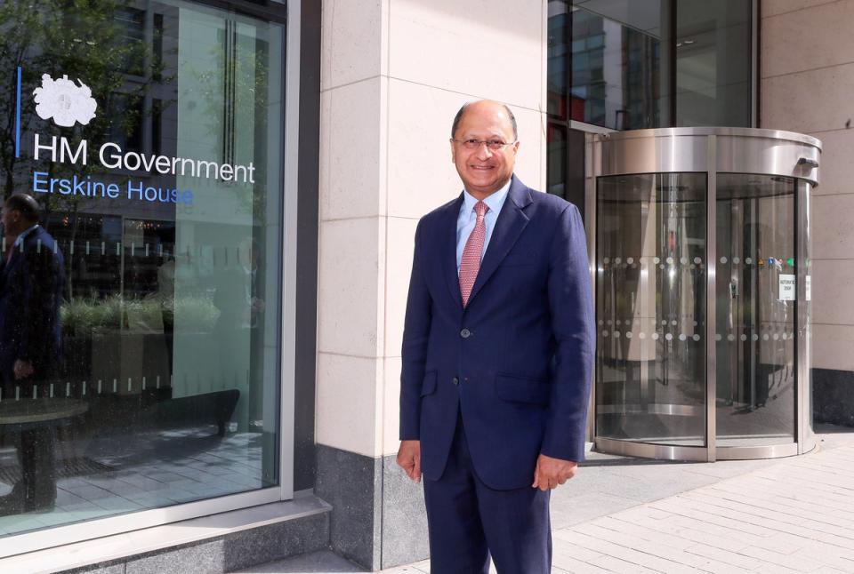 Newly appointed Northern Ireland Secretary Shailesh Vara (NIO/PA) (PA Media)