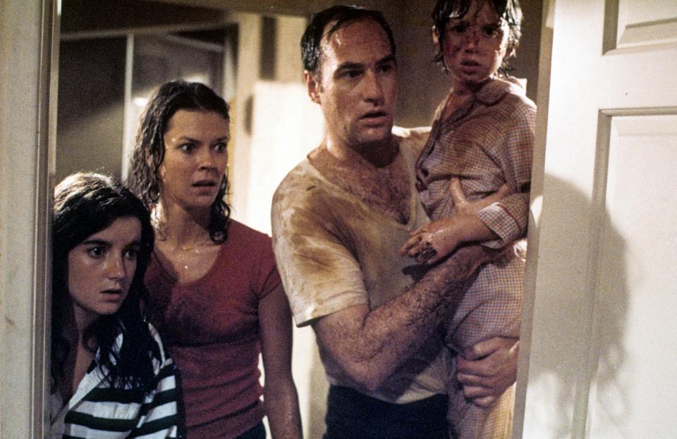 Dominique Dunn, JoBeth Williams, Craig T. Nelson, and Oliver Robins starred in the 1982 film Poltergeist.