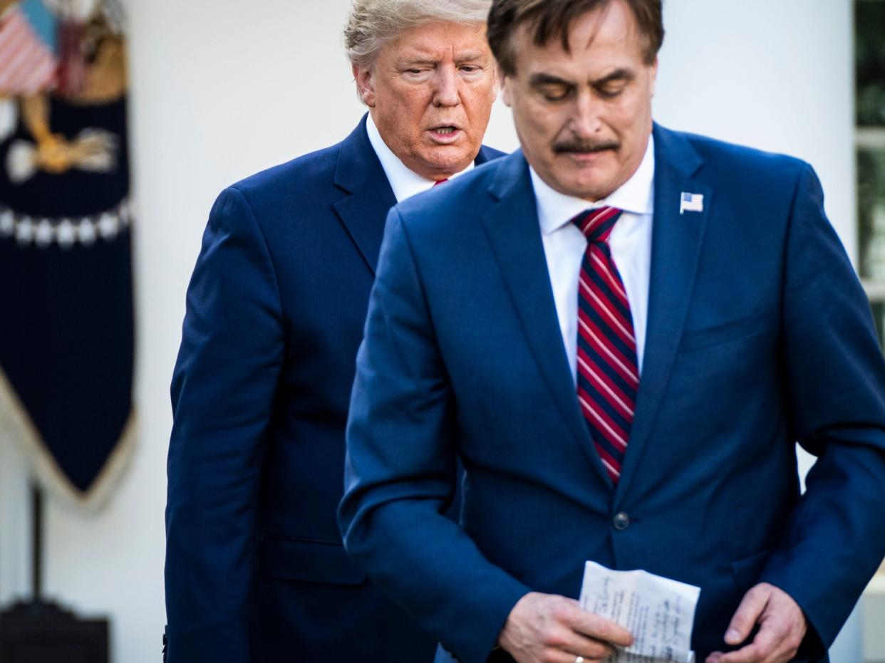 Mike Lindell Donald Trump