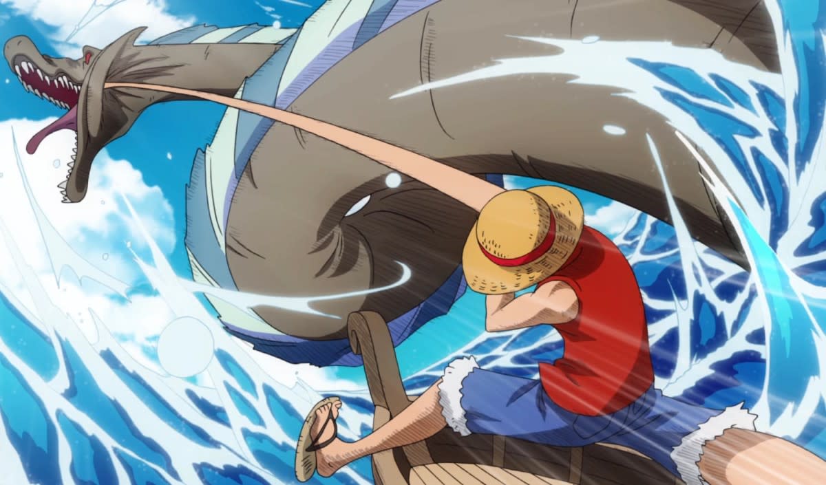 One Piece is known for its bombastic fight scenes. <p>Toei Animation</p>