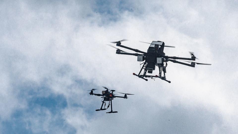 Verteidigungsministerium will mehr kleine Drohnen. (Bild: Markus Scholz/dpa)