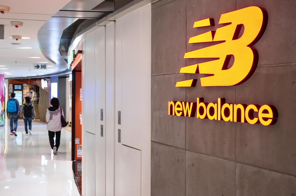 HONG KONG, CHINA - 2021/02/26: American footwear brand, New Balance store seen in Hong Kong. (Photo by Chukrut Budrul/SOPA Images/LightRocket via Getty Images)