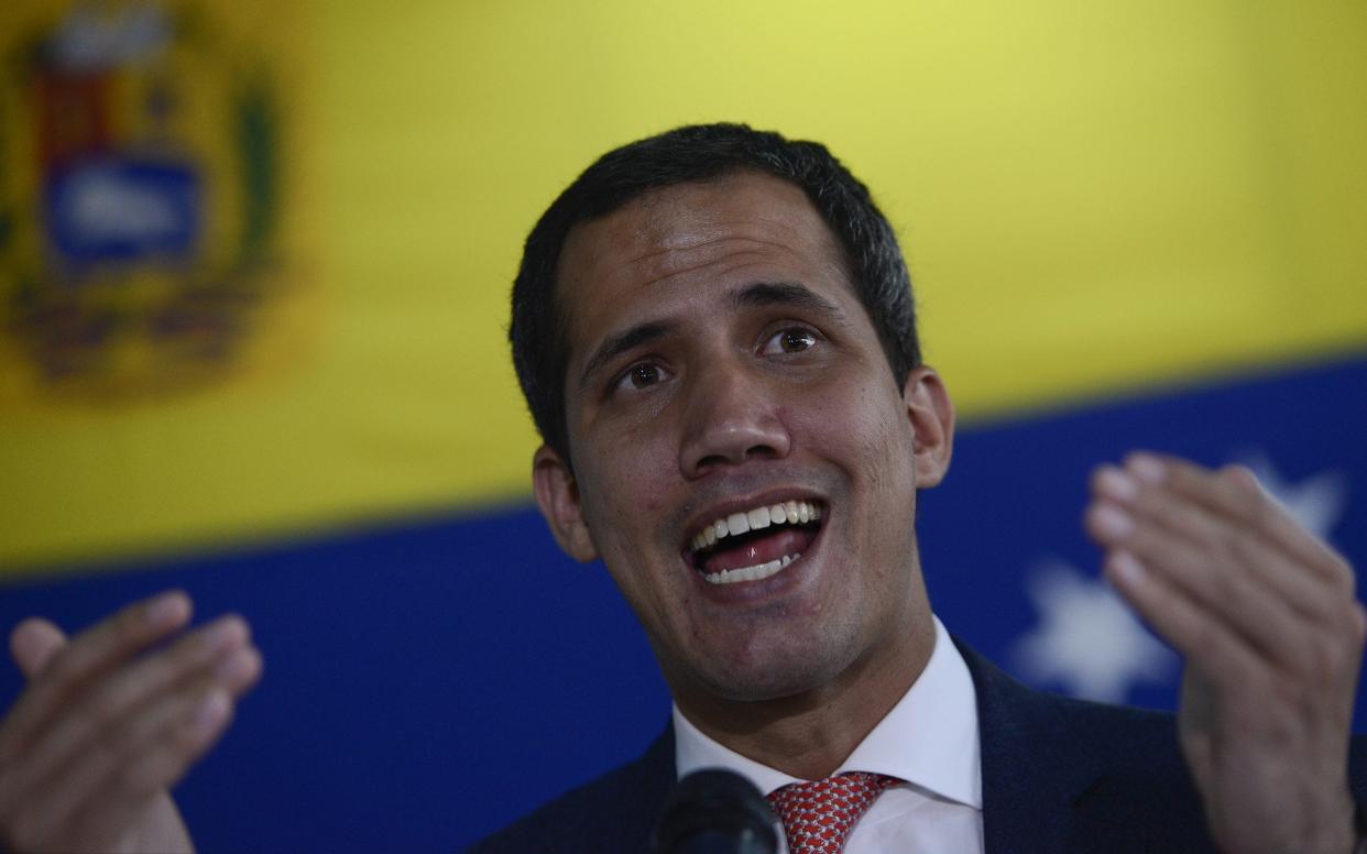 Guaido said his representatives in Colombia are cooperating with the authorities - Getty Images South America