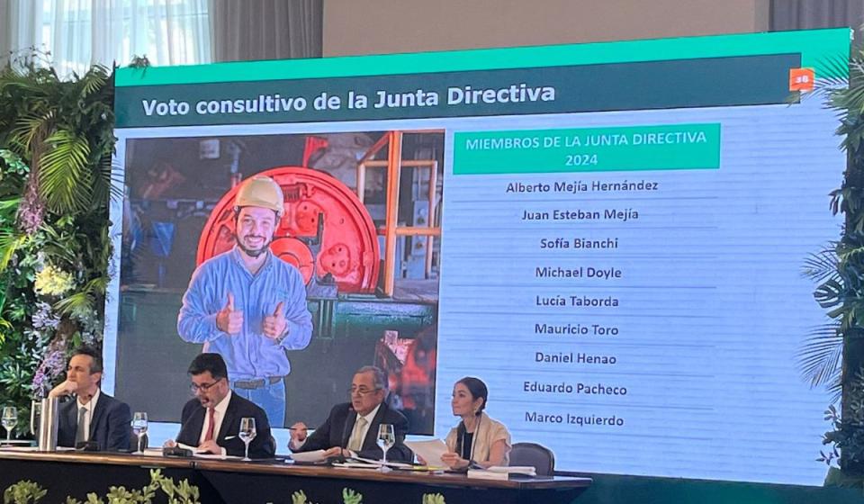 En la Asamblea del 26 de marzo de 2024, Mineros eligió a su nueva Junta Directiva. Foto: Valora Analitik