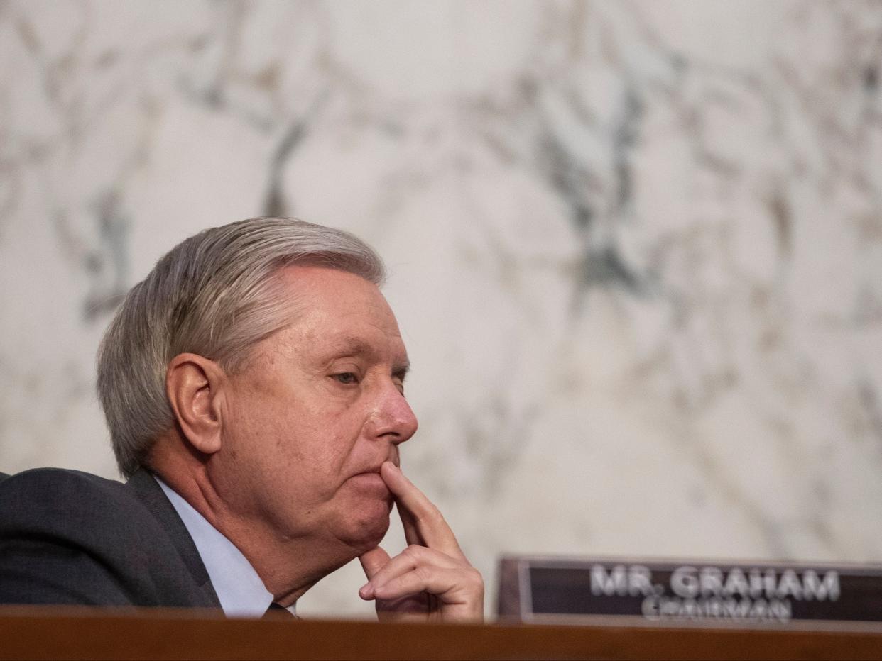 Senator Lindsay Graham (EPA)