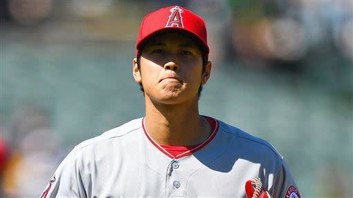 天使隊日籍強投大谷翔平2018年4月2日初登板。（圖／翻攝自MLB IG）