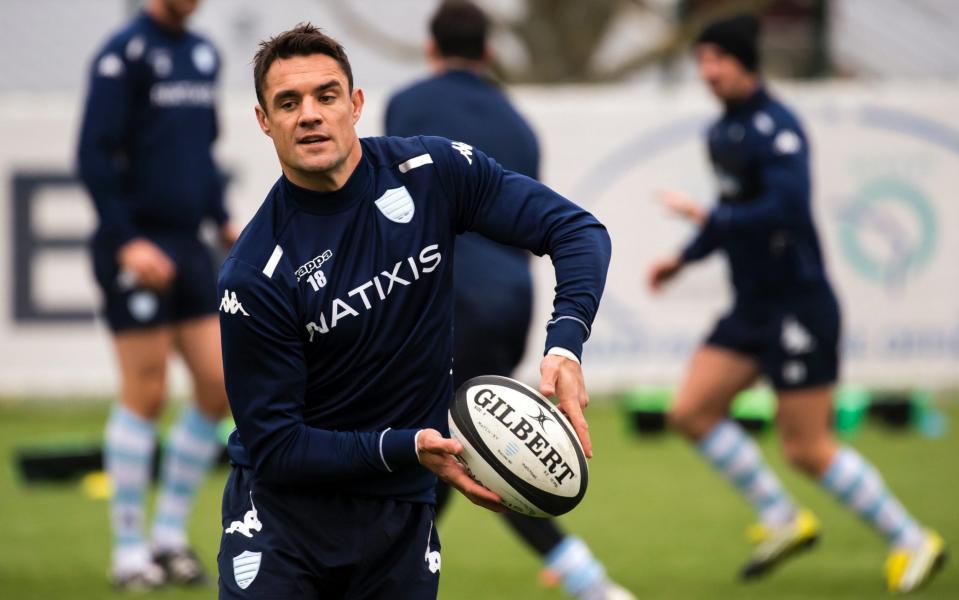 Dan Carter recently played in Europe with Racing 92 - AFP