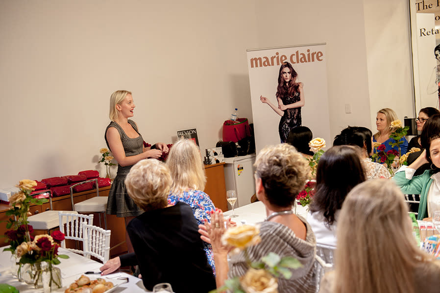 marie claire and Revlon Defy Your Age Workshop