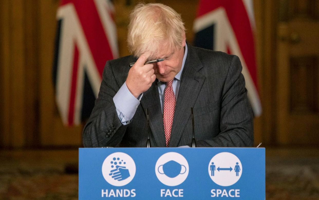 Boris Johnson has been urged by senior MPs to look again at the restriction - Jack Hill/AP
