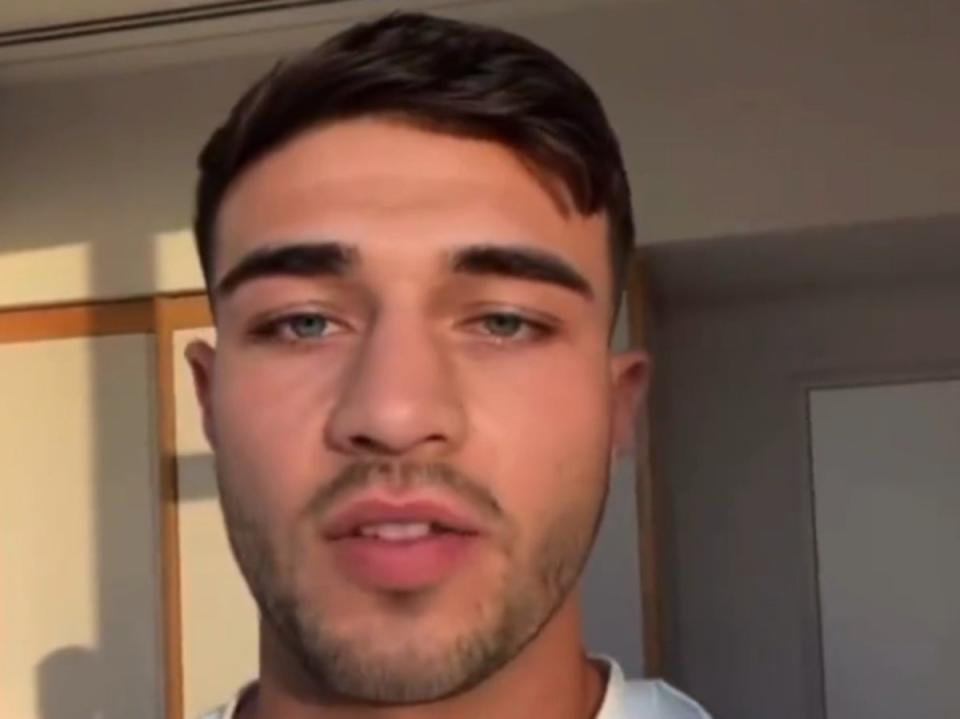 Tommy Fury addresses fans after being denied entry into the US (@tommyfury via Instagram)