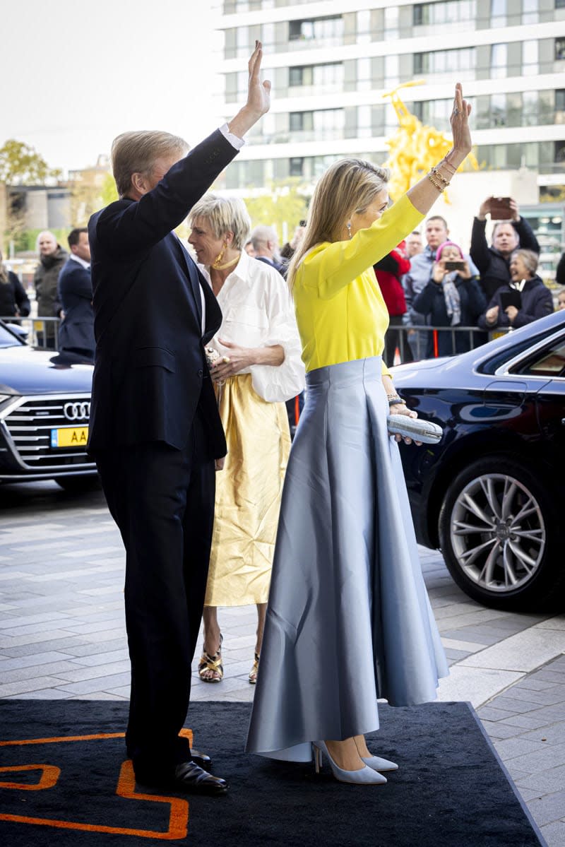 Máxima de Holanda look concierto