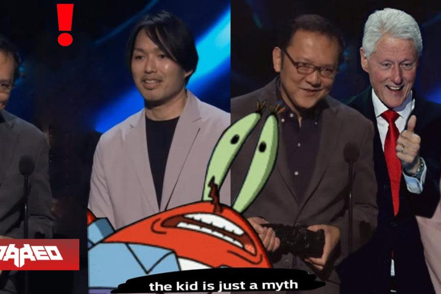 The Game Awards borra al "niño invasor Bill Clinton" con tan mala edición que todos se burlan con memes