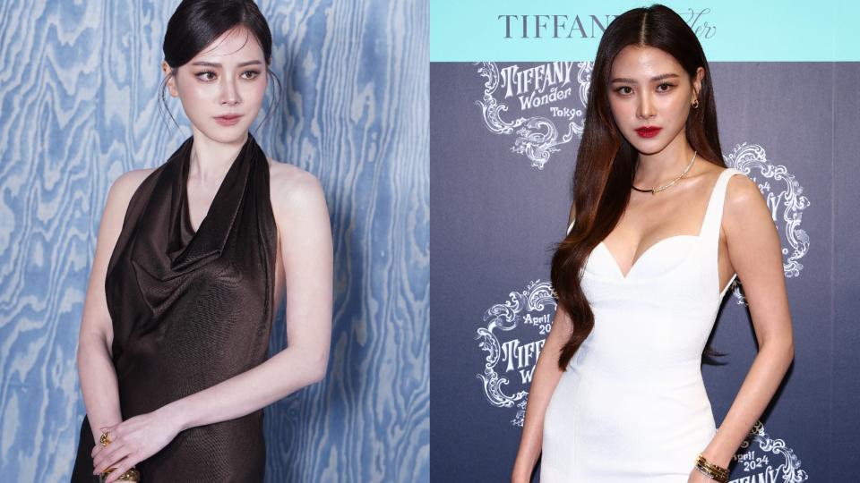 泰版《我的ID是江南美人》平采娜Baifern美出新高度！女神夏日穿搭可甜可塩、這樣搭顯幼感。圖片來源：(左)Photo by VCG/VCG via Getty Images (右)Photo by Graham Denholm/Getty Images for Tiffany & Co.