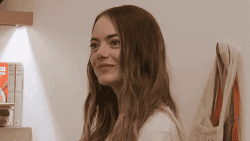 GIF of Emma Stone in "The Curse"