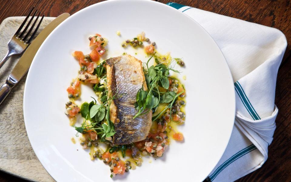 The menus at the Victoria are composed almost exclusively of Norfolk ingredients