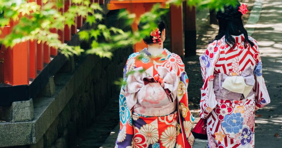 日本古代女性並沒有穿內褲的習慣。（圖片來源／Unsplash）
