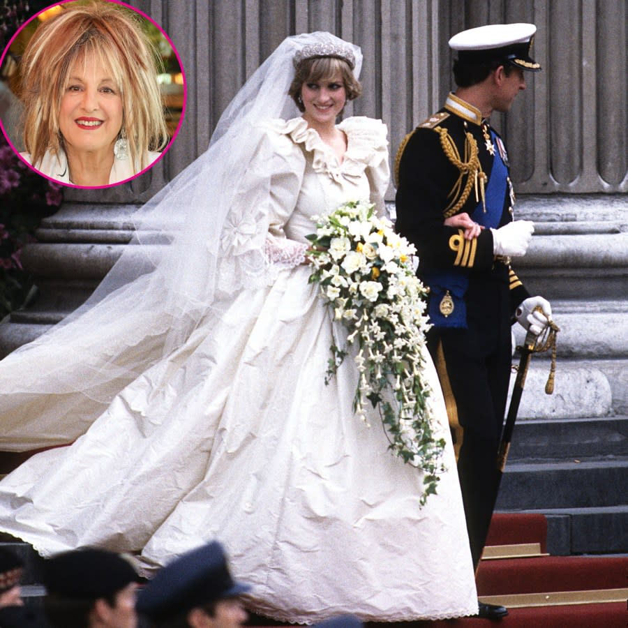 Why Princess Diana's Wedding Gown Designer Created a Secret Backup Dress