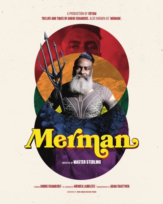 "Merman" stars Palm Springs nurse André Chambers and is directed by Sterling Hampton.